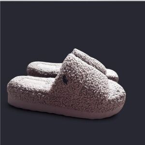 Kookaburra by UGG tan teddy Fuzzy Slide Sandals